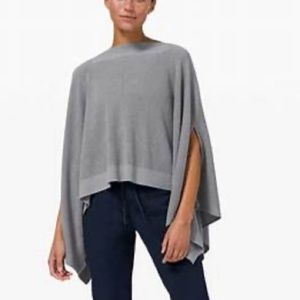Lululemon Flow Poncho Grey